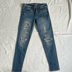 American Eagle Womens Jegging Mid-Rise